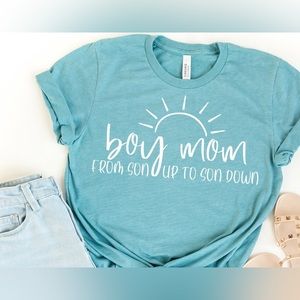 Boy mom from son up to son down